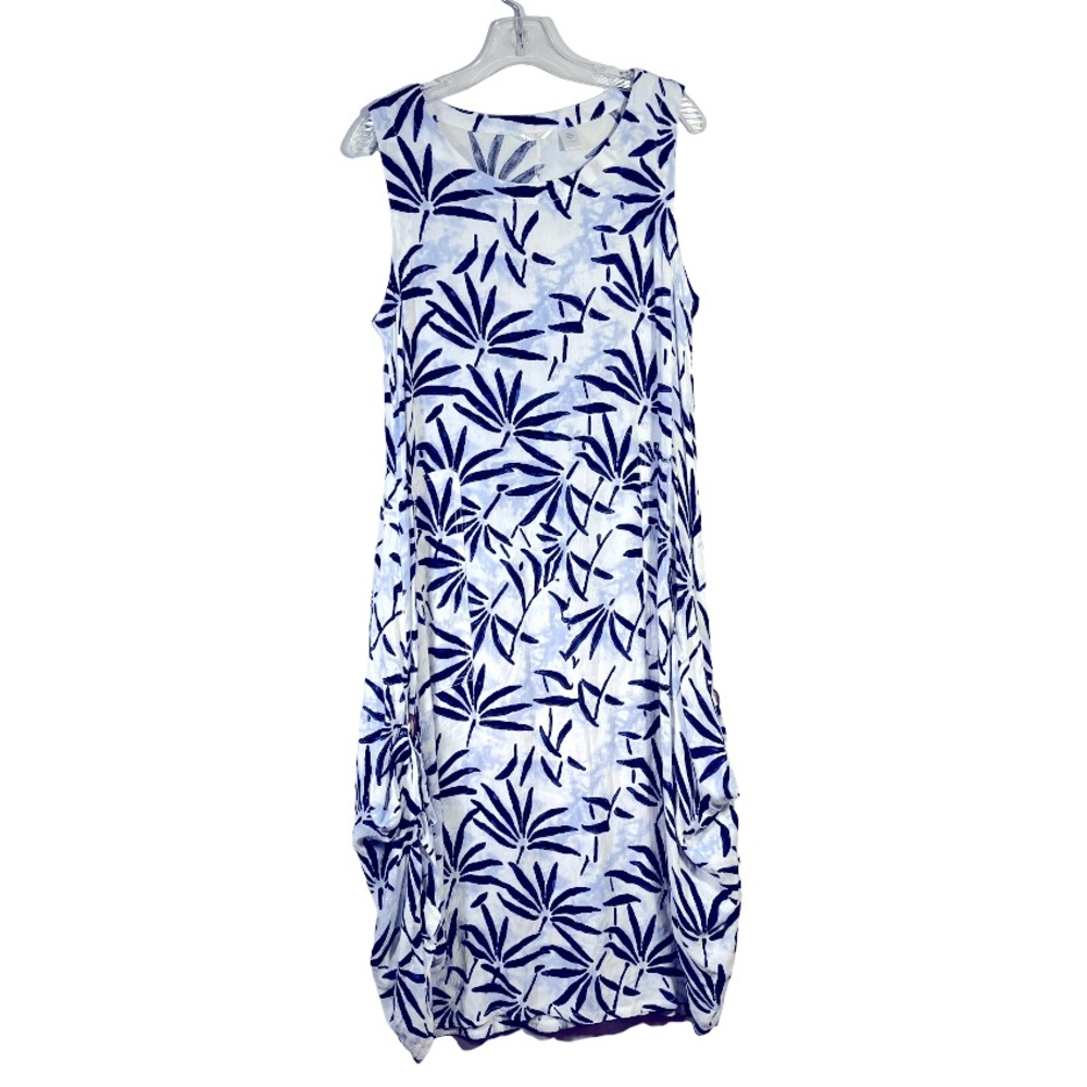 Kaktus Sleeveless Beachy Dress Maxi Adjustable Length M